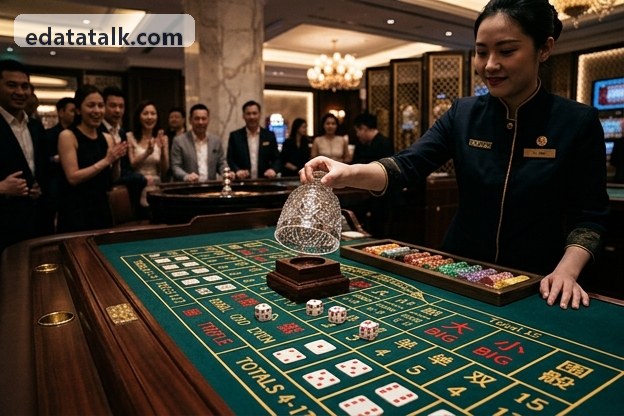 Bàn Baccarat live dealer tại casino trực tuyến đổi thưởng